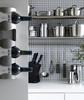WR1 Wine Rack Holder, Holds 3 or 4 Bottles, Wine Bottle Storage Case, Stand, Interior Display (Holds 4 Bottles)