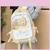 Backpack Cartoon Pattern Student Large Capacity Schoolbag Outdoor Travel Bag
