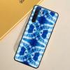 Blue Tie Dye Case For Oppo A5 Pro A15 A17 A57 A77 A94 A74 A54 A16 A76 A96 A40 A60 A80 A18 A38 A58 A78 A98