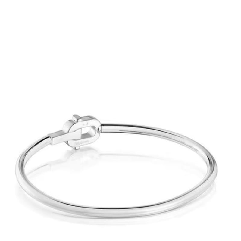 TOUS MANIFESTO Silver Bangle Bracelet / 1004096870