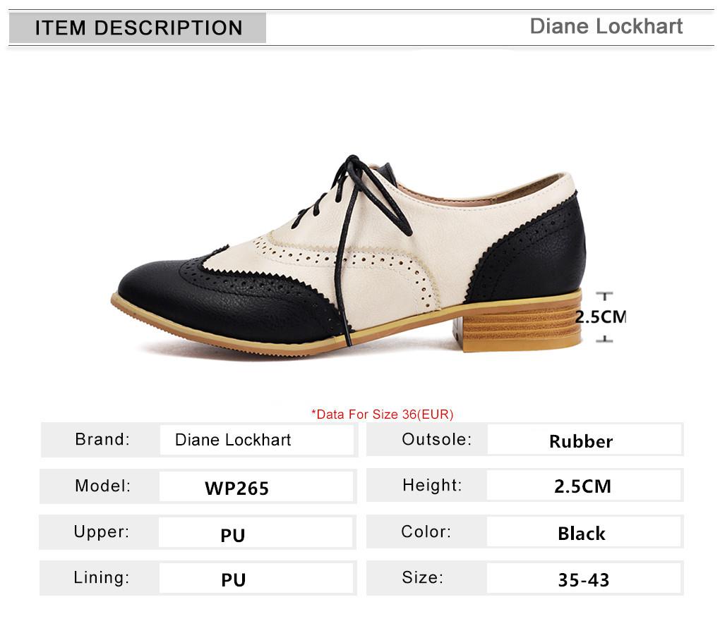 Fashion New 2025 Women Spring New Flats Shoes Women Oxfords Mixed Colors Lace Up Ladies Brogues Shoes Designer Casual Pu Leather Oxfords