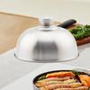 Dome Lid, Stainless Steel Lid for Flat Top Grills, Steaks, Patio BBQs, Picnics