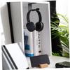 VORCOOL Headphone Mount Universal Headset X X Suitable for Home and Hanger, Under-Desk Holder, Metal, Black, 3.74 1.65 2.40 Inches, Space-Saving