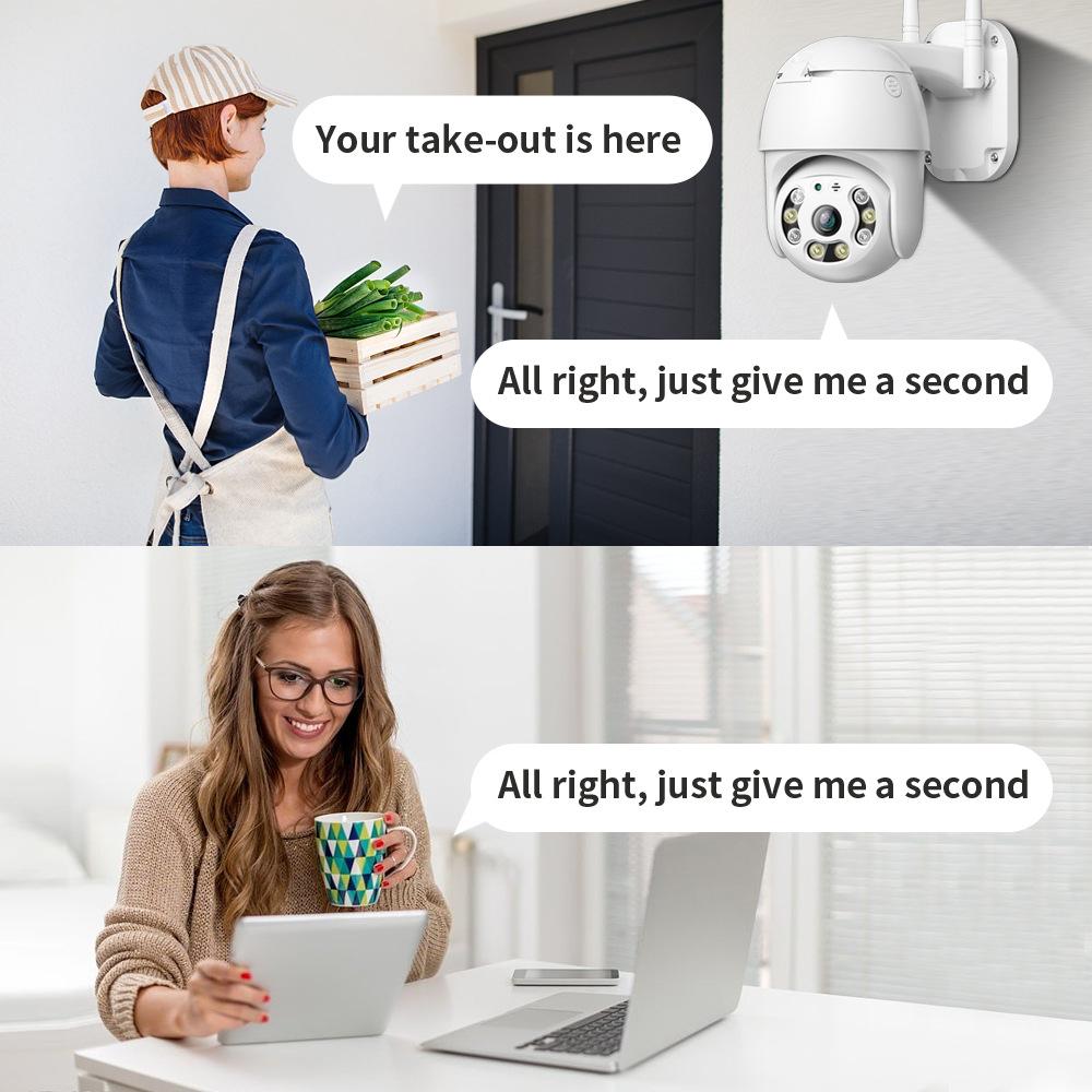 BUY 1 TAKE 1 V380 Pro 5G Outdoor Camera CCTV Camera Wireless WIFI Connect Cellphone Two-Way Audio Full Color Night Vision Remote 360° Alarm Camera