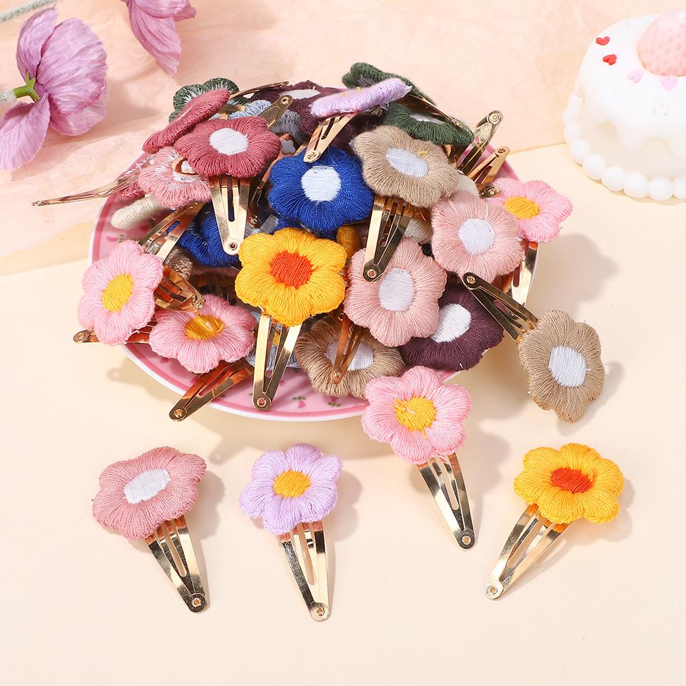 

Случайные 40 шт. заколки для волос для девочек, заколки-невидимки из сплава, милые цветочные заколки для волос, бутик-заколки для головы