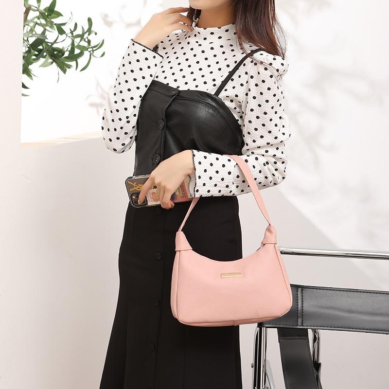 Trendy Fresh and Sweet Lychee Pattern Sequins Decorative Underarm Bag Niche Design Lightweight Handbag Foreign Style