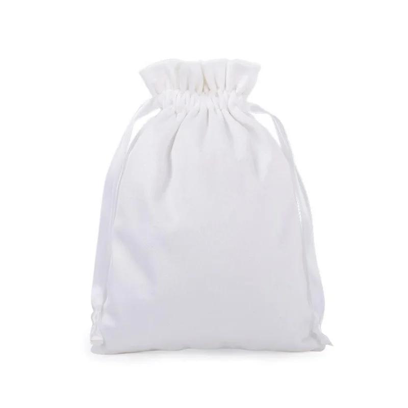 Velvet Drawstring Bag Portable Jewelry Makeup Storage Pouch Dustproof Wrapping Bag for Candy Party Favor Christmas Gift
