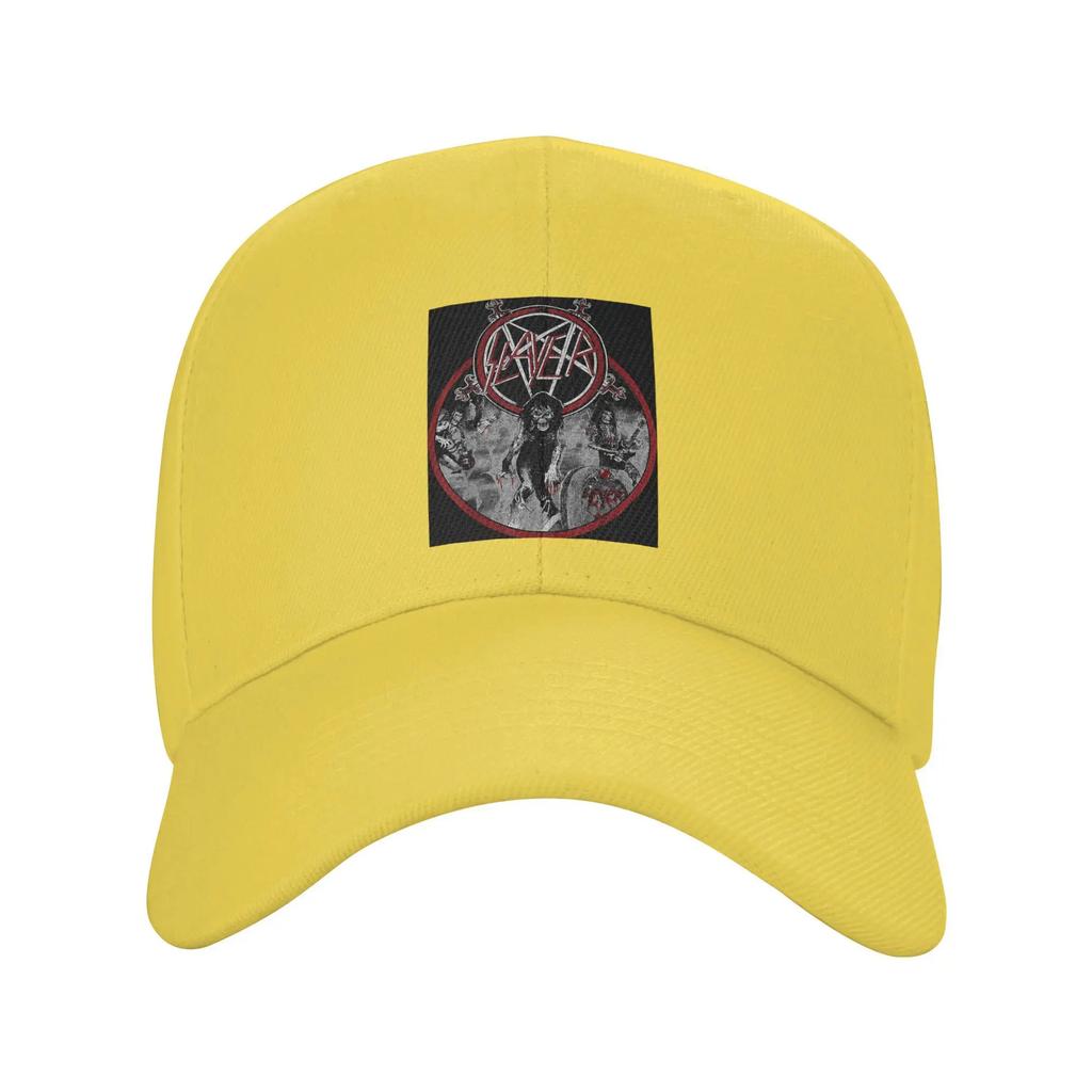 Unisex Baseball Hats Heavy Metal Rock Slayer Live Undead Outdoor Streetwear Summer Sports Baseball Caps Hip Hop Cap Casquette