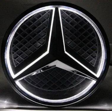 BENZ Emblème lumineux LED 3D pour calandre avant, pour Mercedes Benz GLC GLE GLS-Class 2016-2019