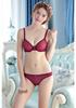 Plus Size European-American French Ultra-Thin Transparent Lingerie Set