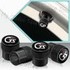 4Pcs/lot GS Emblem Car Wheel Tire Valve Caps Tyre Stem Airdust Waterproof Covers For Toyota RAV4 Hilux Voxy Noah Zrr80 65 R70