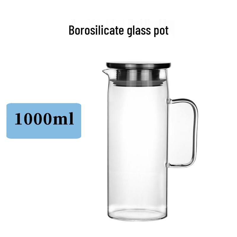 Borosilicate Glass Pitcher with Lid