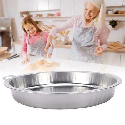 Tavă de copt tort Non-stick Oțel inoxidabil Rotundă Vas de copt pentru uz casnic și comercial Eliberare ușoară