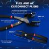 26pcs Fuel Line Disconnect Tool Set with Fuel and AC Disconnect Pliers - Master Quick Disconnect Tool for AC Fuel Line System