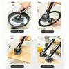 Creative Automatic Liquid Dishwashing Brush Non-Slip Cookware Cleaner Brush  Sink Cleaning