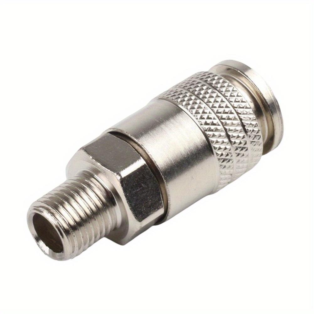 Pneumatic Fitting G1/4 Male Thread EU Standard Quick Connector For Air Compressor 53mm Length Air Compressor Tool Parts