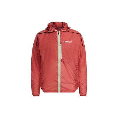 Reflective Windproof Logo Jacket With Hood Men Jackets Amber H11744