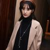 2021 Autumn And Winter Double Butterfly Sweater Chain Fashionable And Simple Long Versatile Necklace Women