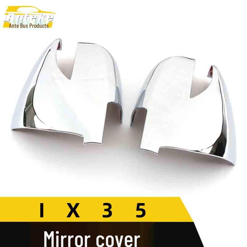 IX35 Rearview Mirror Decorative Frame Electroplated Sequin Car Accessory