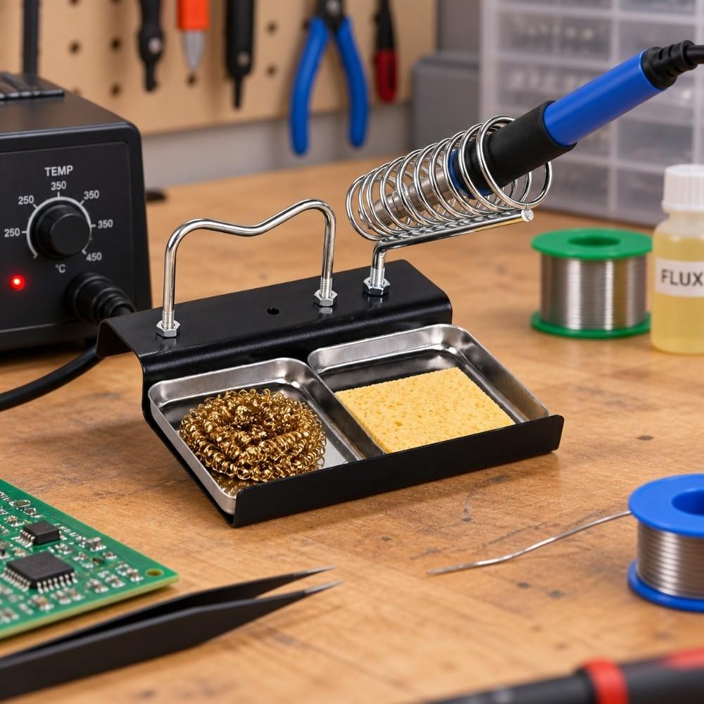 High-Temperature Resistant Soldering Iron Stand Electric Soldering Accessories  Professional Use