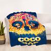 1pc, Coco Musician Héctor and Miguel's family Cartoon Blanket Soft and Cozy Outdoor Blankets for All Seasons, Living Room, Travel, Camping