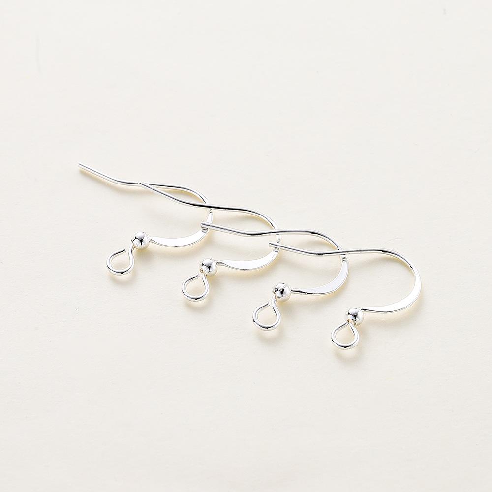 

Гипоаллергенные медные крючки для ушей с позолотой 14К/18К - Ювелирные изделия ручной работы (17*19mm) 20 pcs / 5.5g