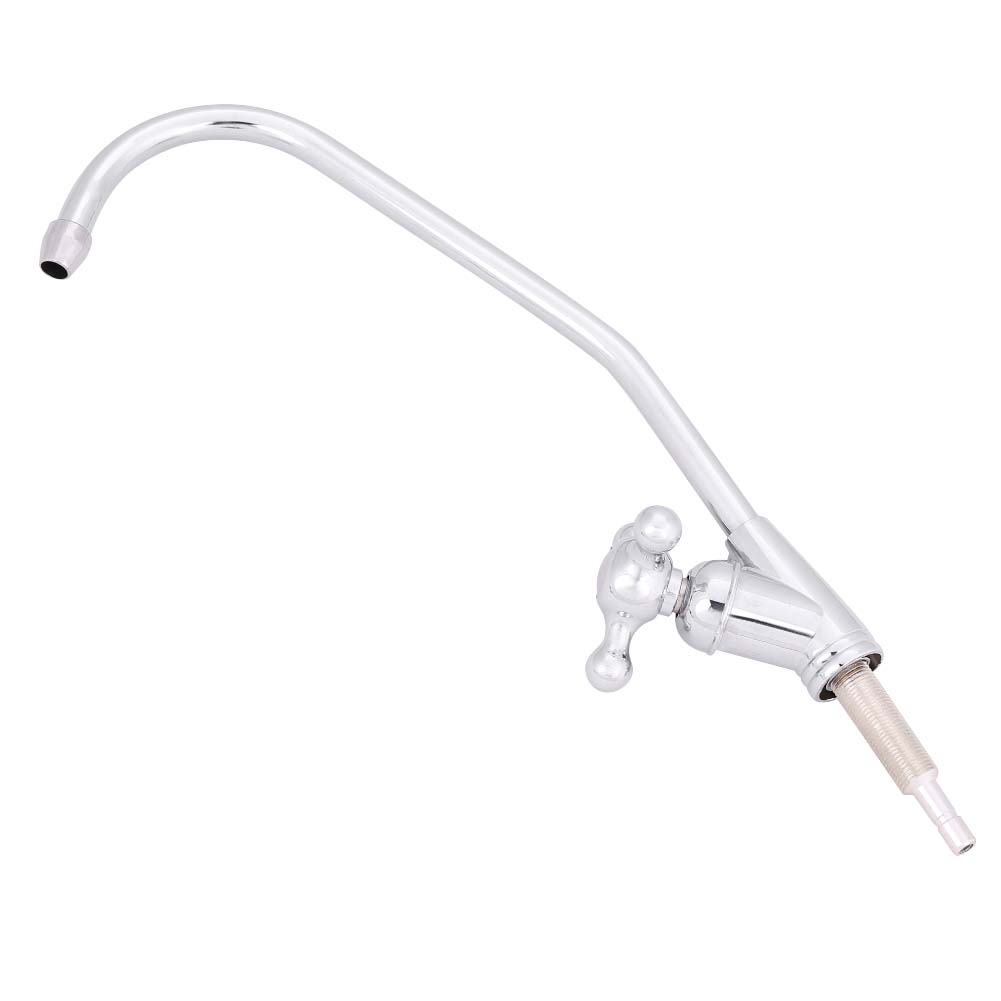 1/4"" Zinc Alloy Kitchen Faucet Tap Chrome Reverse Osmosis RO Drinking Water Filter