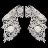 Water Soluble Lace Hollow Embroidery Shoulder Flower Doll Collar Lace Accessories Leaf Pattern Three-Dimensional Hollow Applique Fake Collar
