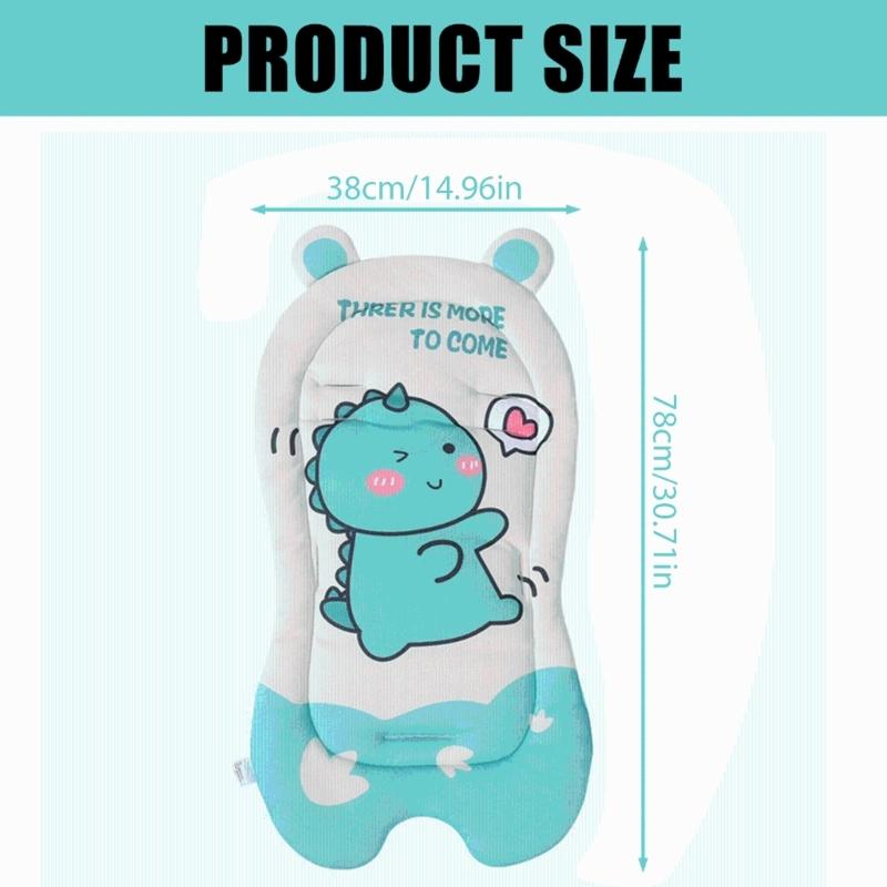 Sitzauflage für Kinderwagen Weiches Atmungsaktives Stoffkissen mit Weicher Polsterung Einzigartiges Muster für Verschiedene Modelle