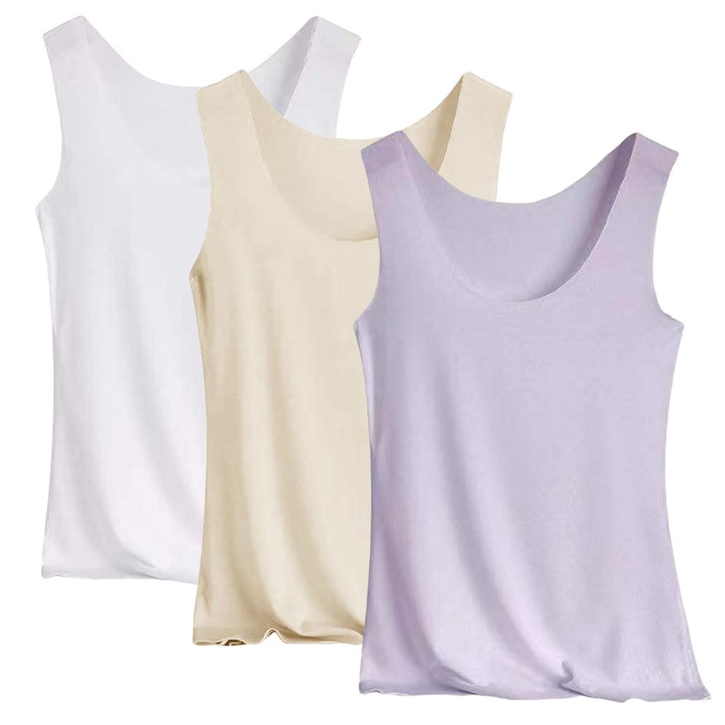 Summer Ice Silk Vest Women's Suspender Inner Sleeveless Top South East Asia Bottom Shirt