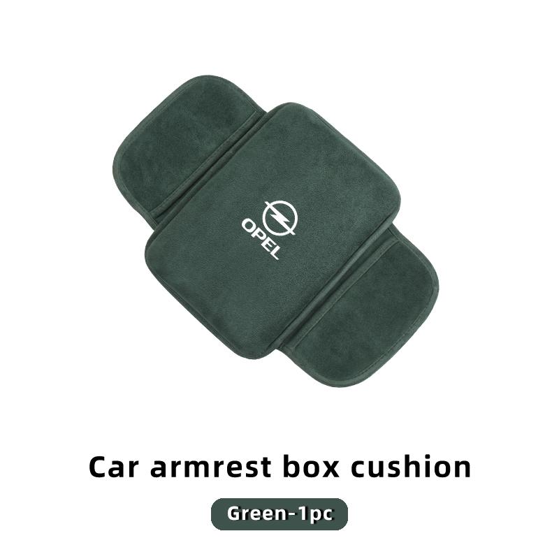 

Car Accessories Suede Storage Armrest Cover For Opel Zafira Meriva Mokka Grandland Antara Ampera Vivaro Corsa Astra Insignia зелений