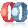 Kids Anti-Lost Adjustable Nylon Wristband Protective Holder, Bracelet Compatible with Location Tracker
