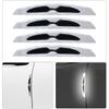 Reflective Carbon Fiber Car Door Handle Protector Strip