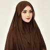 Plain Chiffon Chiffon Shawl Modal Hijab Cover Stylish Long Scarf  Islam Inner Scarf
