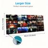Supernatural Poster Color Mouse Pad Large Gaming Table Cushion Non-slip Laptop Tablet Big Mousepad XXL Mat Mini PC Playmat With Lock edge