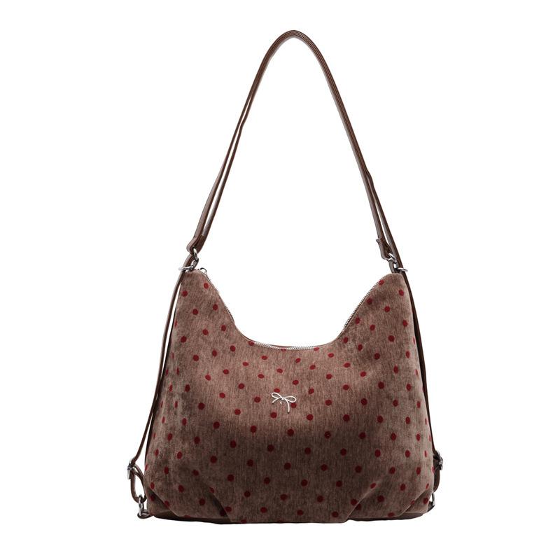Backpack Women's New Large Capacity Versatile Messenger Bag Multifunctional Commuter Bag