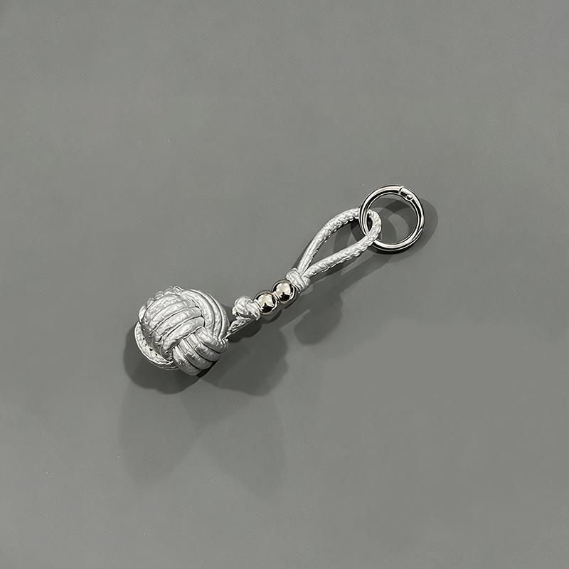 Bag Charm Charms Pendant Car Key Ring Backpack Decoration Accessories Gifts Elegant Ball Versatile Leather Phone Lanyard Bag