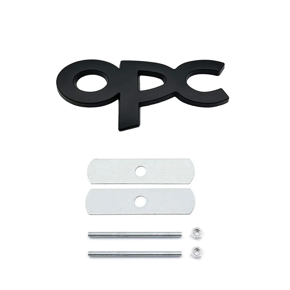 Emblém OPC Line Odznak na přední mřížku Zadní samolepky Logo Pro Opel Astra G H J K F Corsa D Zafira B Insignia Mokka Regal Příslušenství