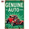Vintage Metallwandkunst Poster Retro Dekor für Bar