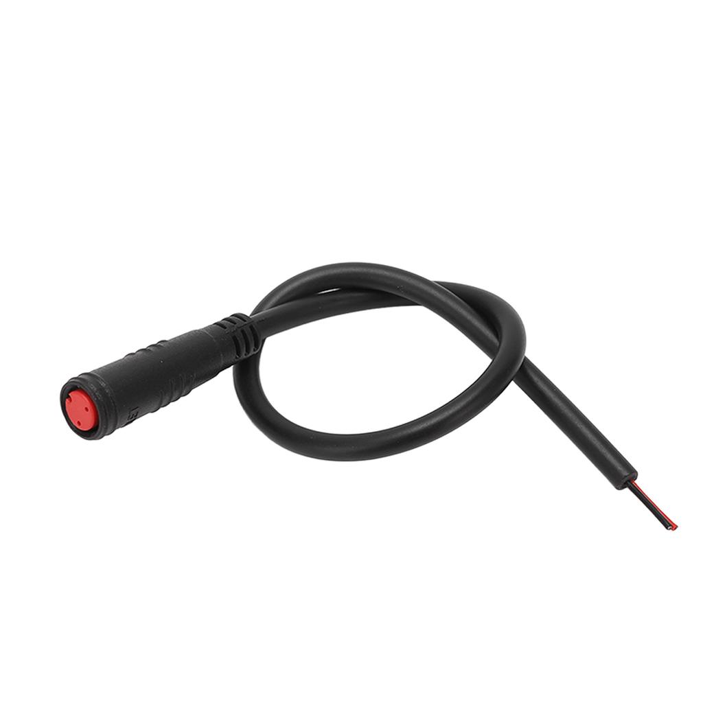 2 Pin Female Electric Bike Extension Cable for Light Waterproof Electric Bike Extension Wire 200V AC