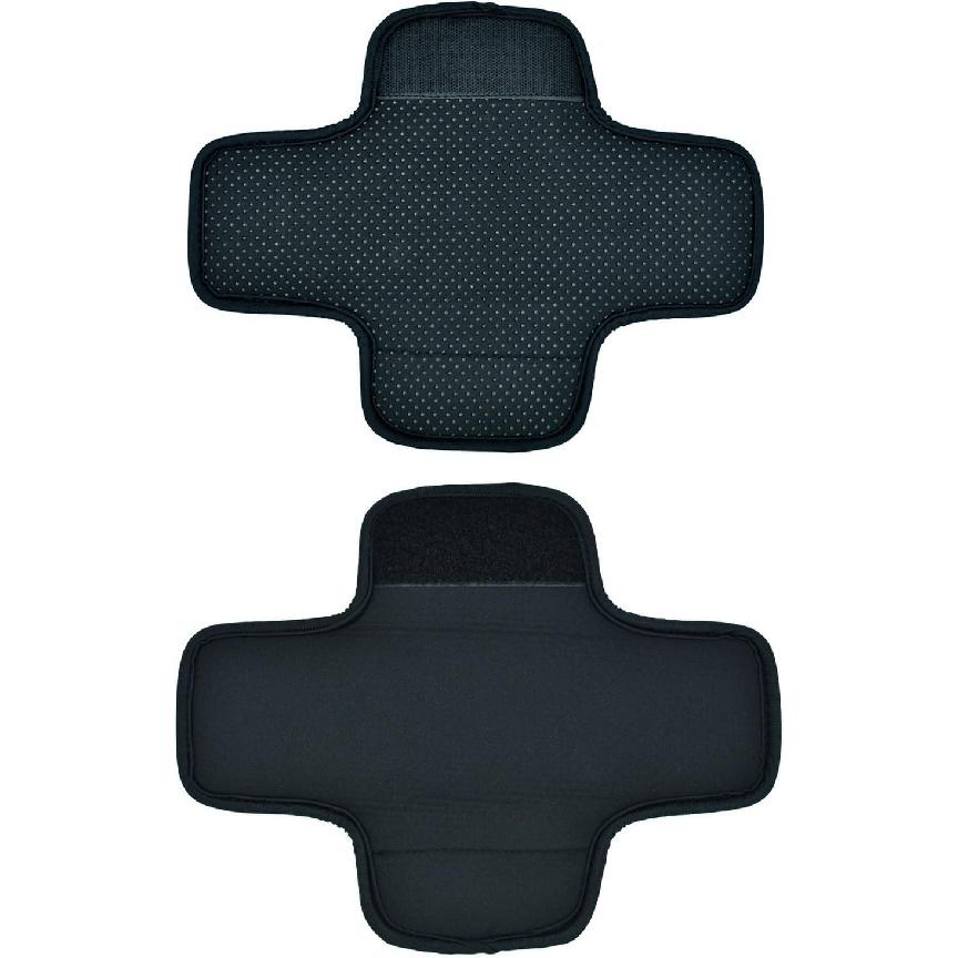 Wanty 1 Pair Black Color Neoprene Multipurpose Comfort Shoulder Strap Pads Shoulder Cushion Pad Protector for Backpack Rucksack/Travel Bag/Car Seat