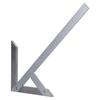 Center Gauge Ruler Stainless Steel High Accuracy Center Angle Finder for Hardware Processing Angle