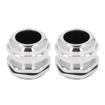 Kabelová průchodka Odlehčení tahu IP68 Vodotěsná Kovová kabelová svorka z poniklované mosazi pro elektrické krabice