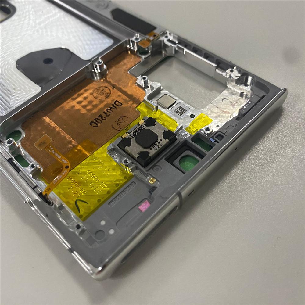 For Samsung Note 8 9 10 10+ Middle Frame Midplate Bezel Chassis Housing Parts Plate Middle Frame