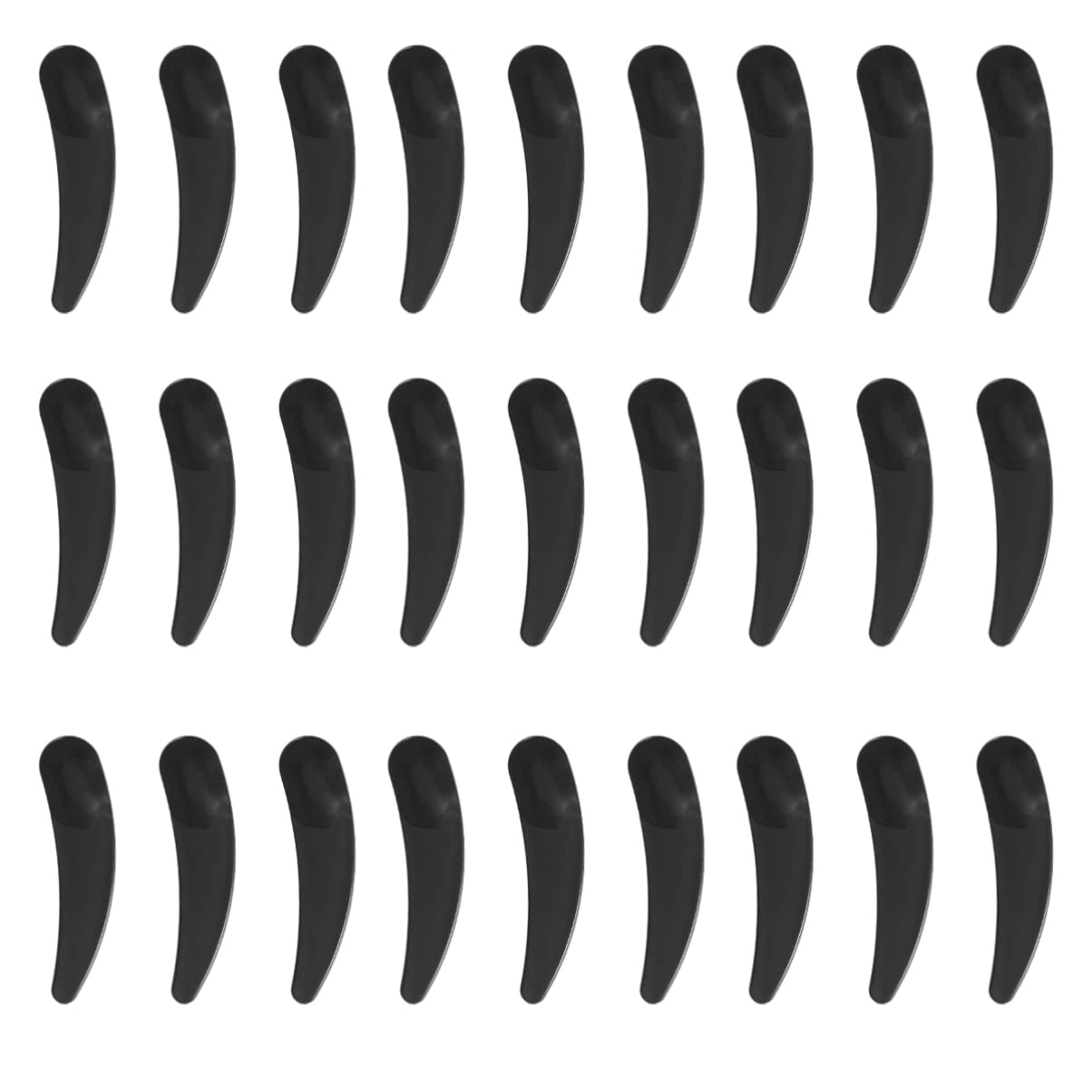 

Frcolor одноразовая мини-лопатка для косметического крема пластиковая для коммерческого и домашнего использования набор из 100 шт. (черный)