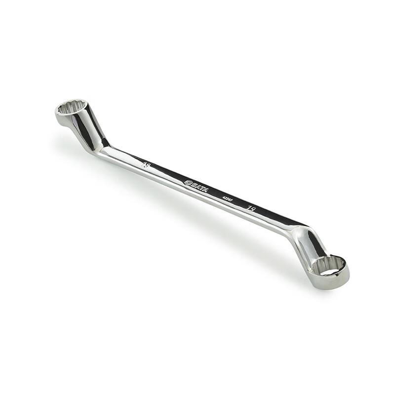 SATA Fully Polished High-Neck Double Box Wrench