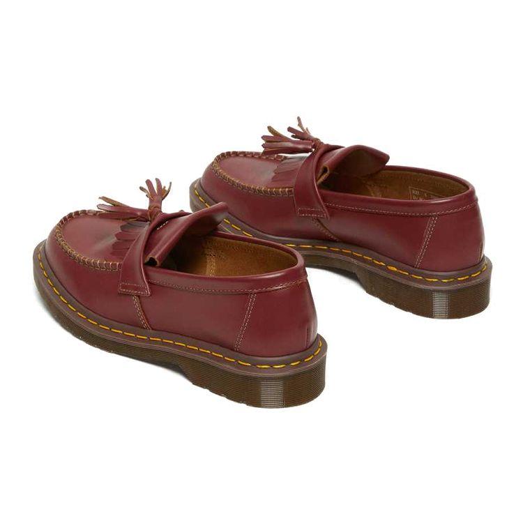 Dr. Martens Martin Pendant Knitted Surround Low-Top Casual Shoes Unisex Casual Shoes Burgundy 26891601