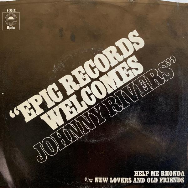 

7inch Record JOHNNY RIVERS - Help Me Rhonda 850121PROMO Epic 1975 US Pop Used