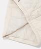 Reebok Square Quilted Padded Jacket - Ivory