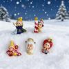 Mini Cute Christmas Magnetic Pushpins - Decorative Refrigerator Magnets for Photos